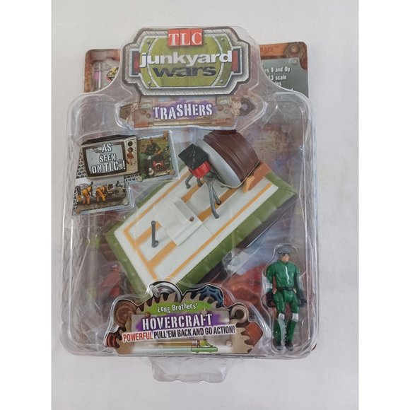 Jakks Pacific Toys 20 Tlc Junkyard Wars Trashers Hovercraft Jakks